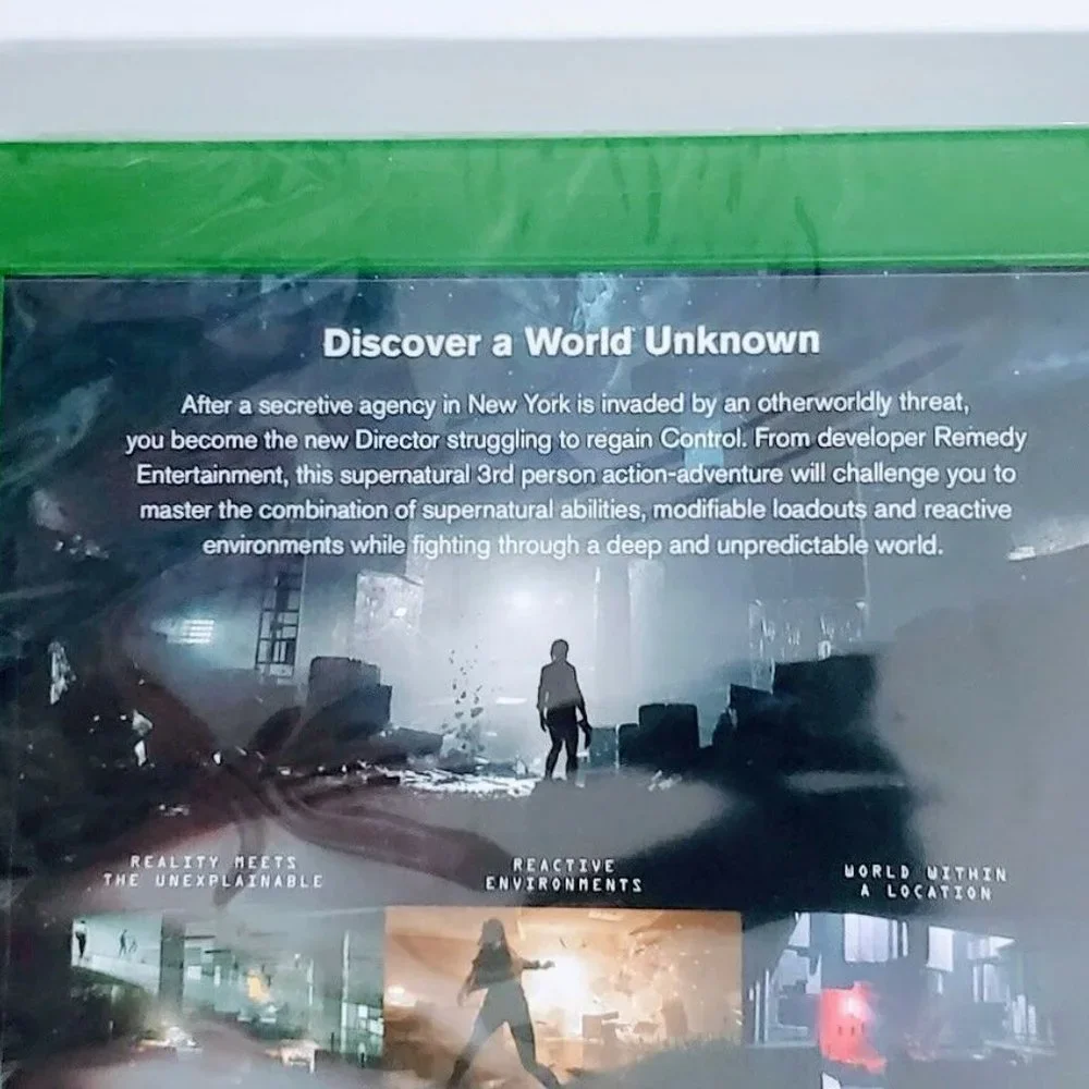Control Xbox One 505 Games Remedy Microsoft XB1 Video Game Northlight New Sealed